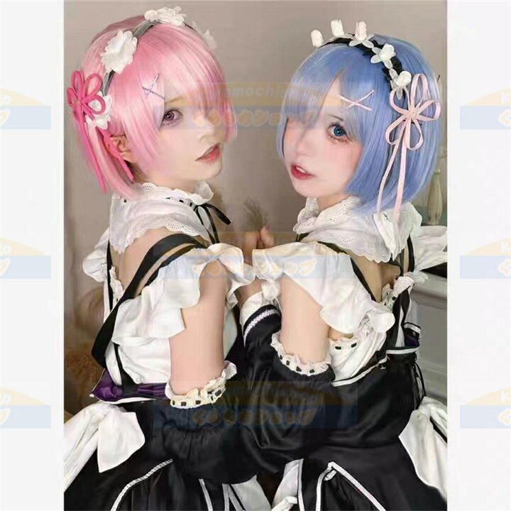 楽天市場】【2タイプ選択】コスプレウィッグ選択購入 コスプレメイド服 