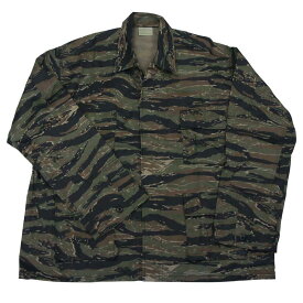 ビッグサイズ (USA) 迷彩B.D.U.ジャケット タイガーストライプ柄 ミリタリーアウター ロスコROTHCO Color Camo B.D.U SHIRTS！◇値引きクーポンと39ショップ限定条件クリアで送料無料