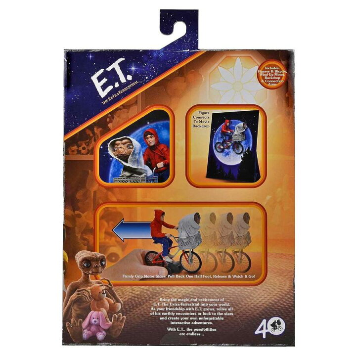 楽天市場】40周年記念 エリオットともだち E.T. アクションフィギュア 