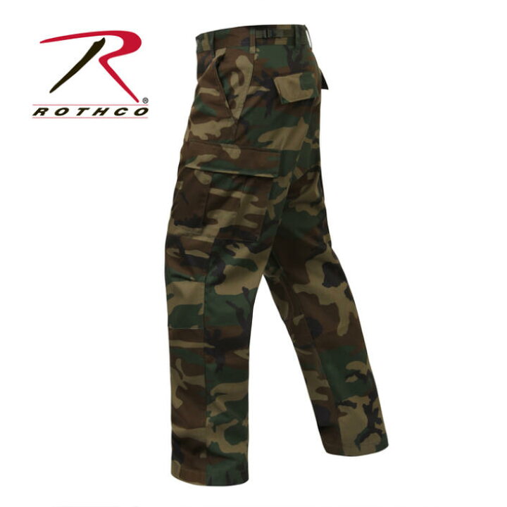 楽天市場】軍パン タクティカル 迷彩BDUパンツ ウッドランド柄 ロスコ 