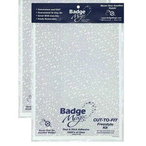 \ڒe[v obW}WbNJbg t[X^C USA XRBadge Magic Adhesive Cut To Fit Freestyle KitlN[|39VbvNAő