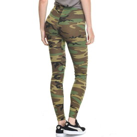 ストレッチ レギンスパンツ ウッドランド迷彩 ロスコ ウィメンズRothco Womens Camo Leggings ジャージ　ダンスウエア！◇値引きクーポンと39ショップ限定条件クリアで送料無料