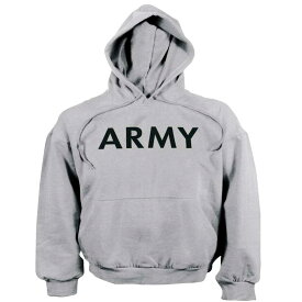 3XL(USA) ビッグサイズ アーミー コマンダースウェット プルオーバーパーカーGREY USA ARMY Hooded Sweatshirt！◇値引きクーポンと39ショップ限定条件クリアで送料無料