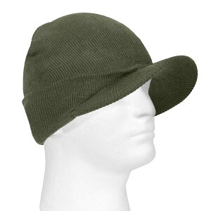 �h���A�C�e�� �N���V�b�N �~���^���[ �Εt�� �j�b�g �W�[�v�L���b�v ���X�RRothco WWII M1941 Acrylic Knit Watch Cap with Brim��39�V���b�v��������N���A�ő�������