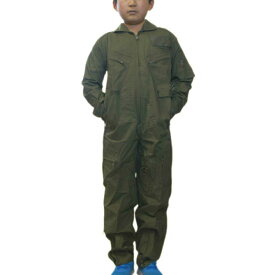ロスコ キッズ フライトスーツ（つなぎ）OD オールインワンRothco Kids Flightsuit Air Force Type 子供 つなぎ服◇値引きクーポンと39ショップ限定条件クリアで送料無料