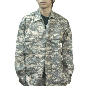 迷彩B.D.U.ジャケット ACUデジタルカモ ミリタリーアウター ロスコROTHCO Color Camo B.D.U SHIRTS！◇値引きクーポンと39ショップ限定条件クリアで送料無料